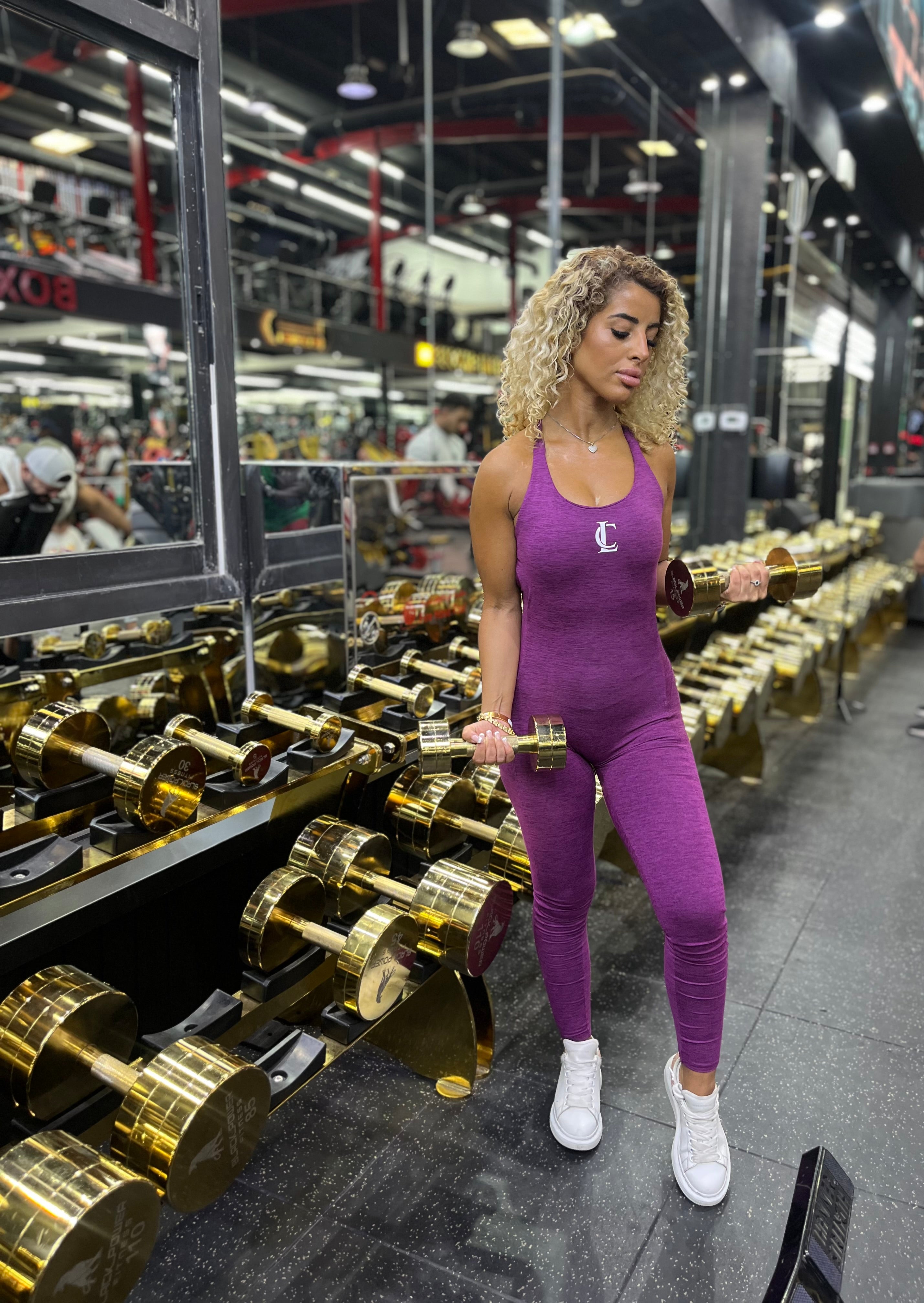 ‘Valentine Bodysuit’ -Cloudy Purple