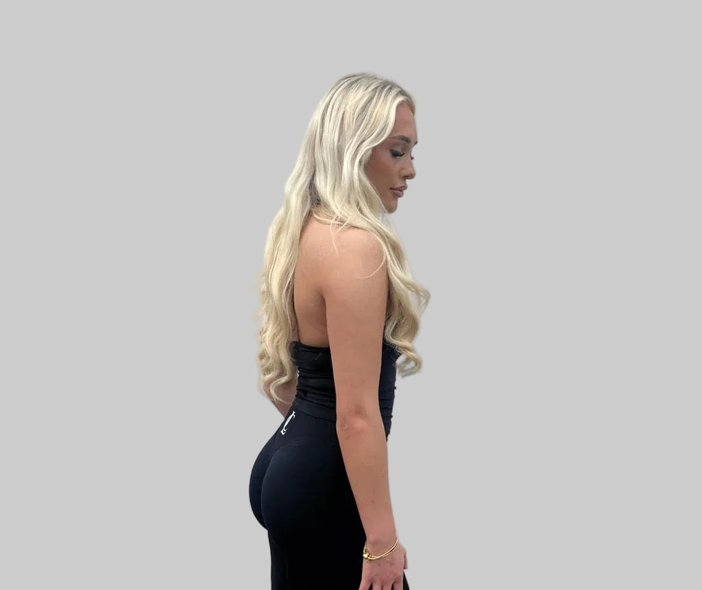 ‘Halter Singlet’ with build in bra - Black