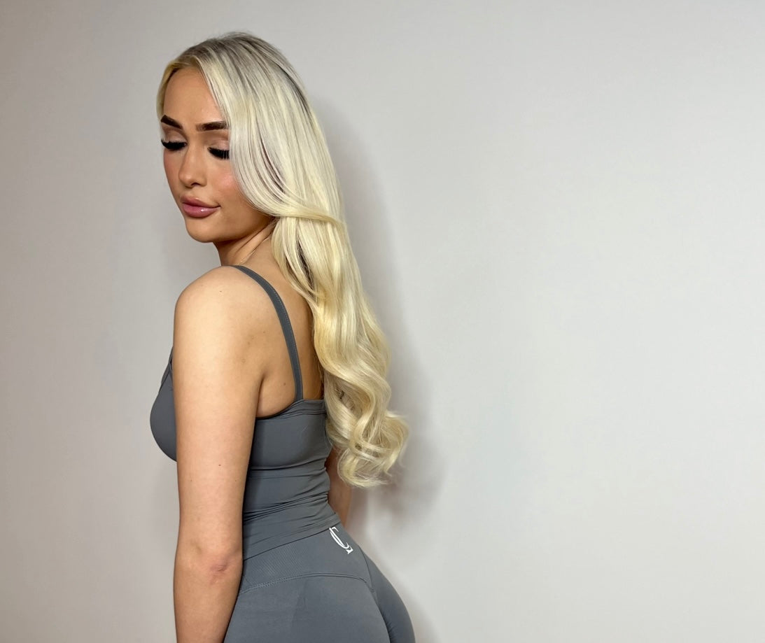 Signature ‘Singlet’ with build in bra - Cool Grey