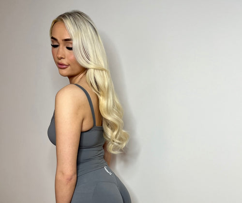 Signature ‘Singlet’ with build in bra - Cool Grey