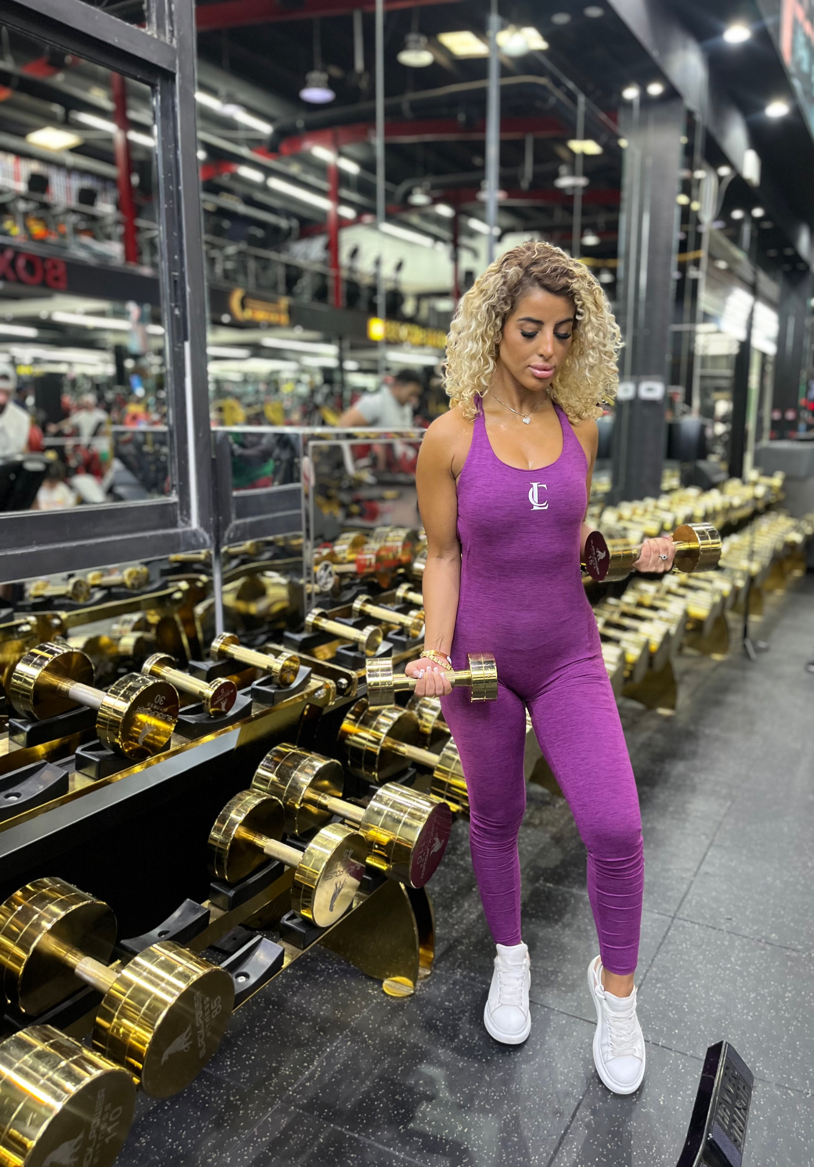 ‘Valentine Bodysuit’ -Cloudy Purple