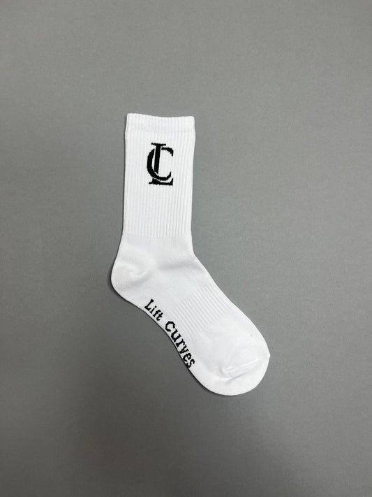 LC Crew Socks -White