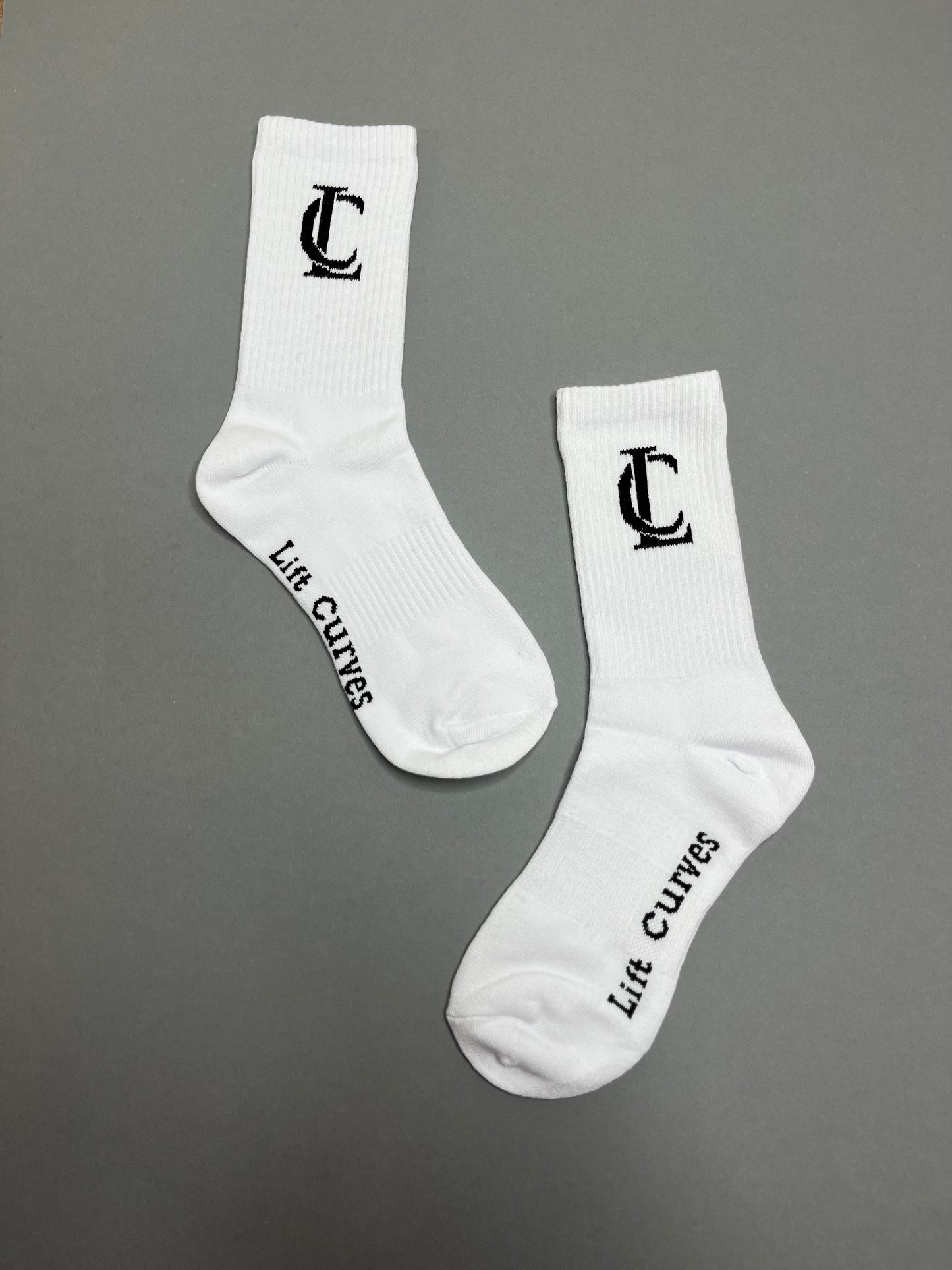 LC Crew Socks -White
