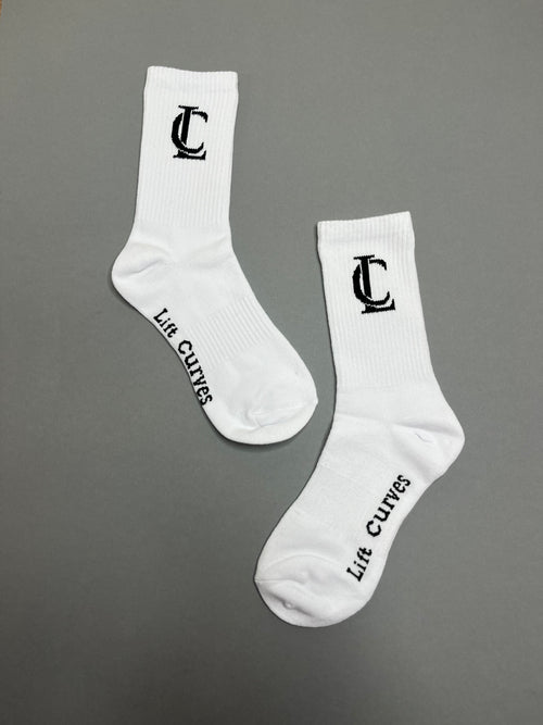 LC Crew Socks -White